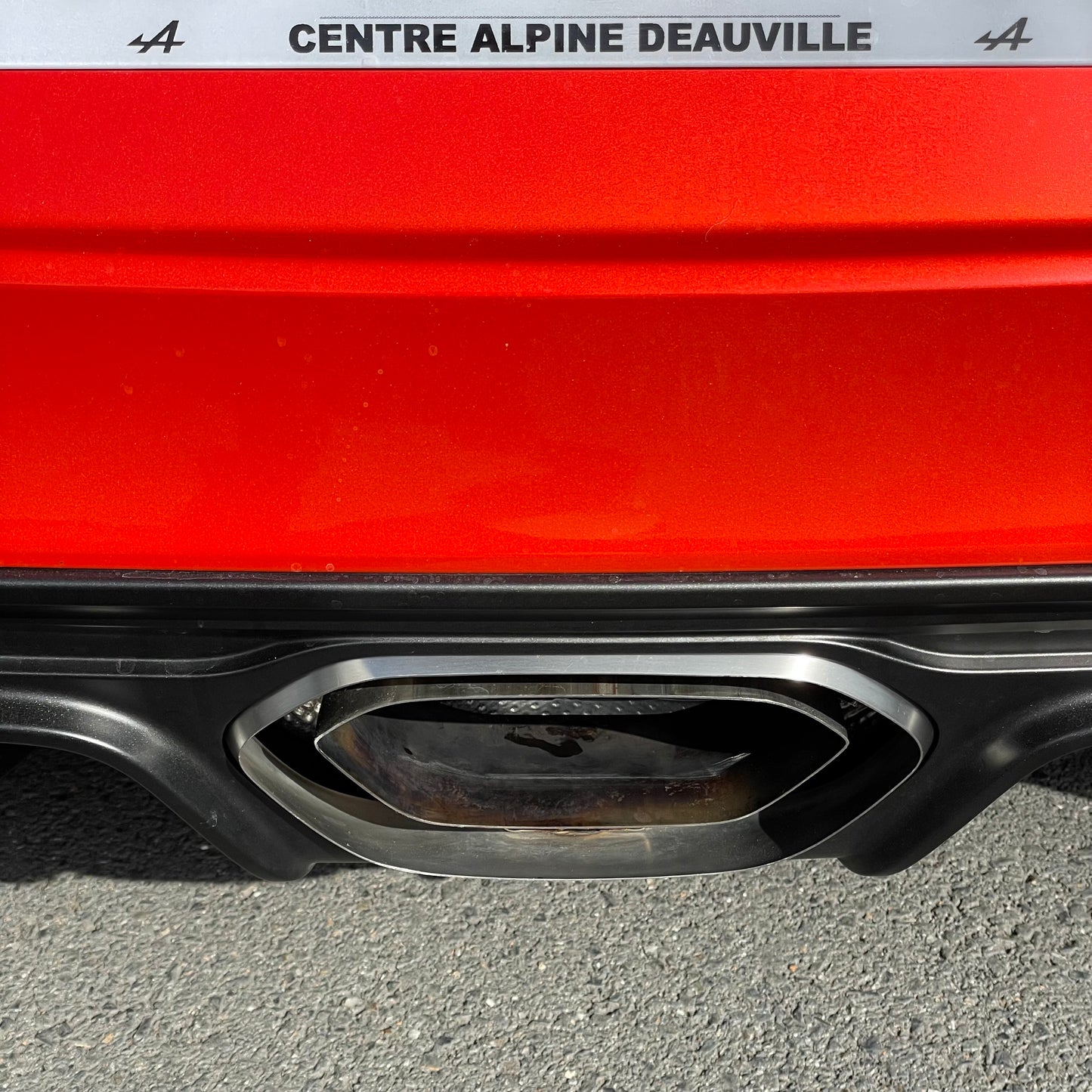 Canule d’échappement RACE Alpine A110