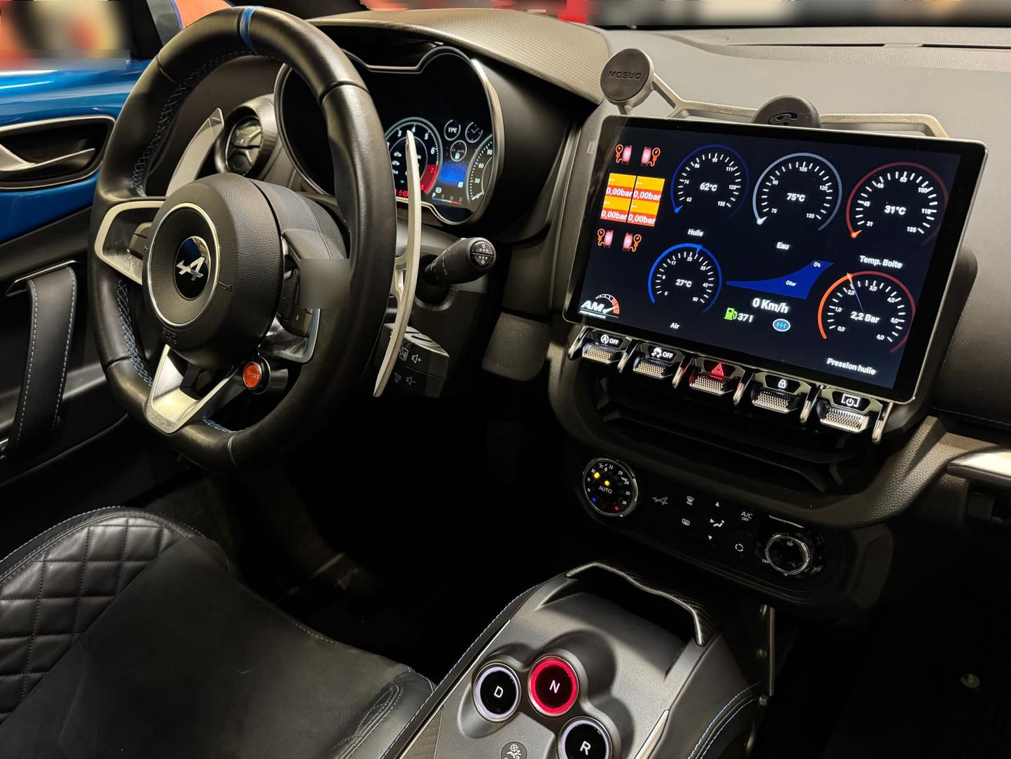Télémétrie Tablette / Alpine A110 - Trackdays APPLE CARPLAY & ANDROID