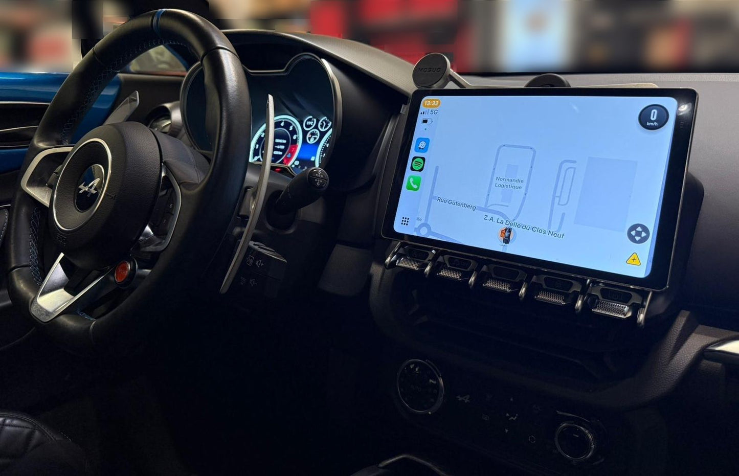 Télémétrie Tablette / Alpine A110 - Trackdays APPLE CARPLAY & ANDROID