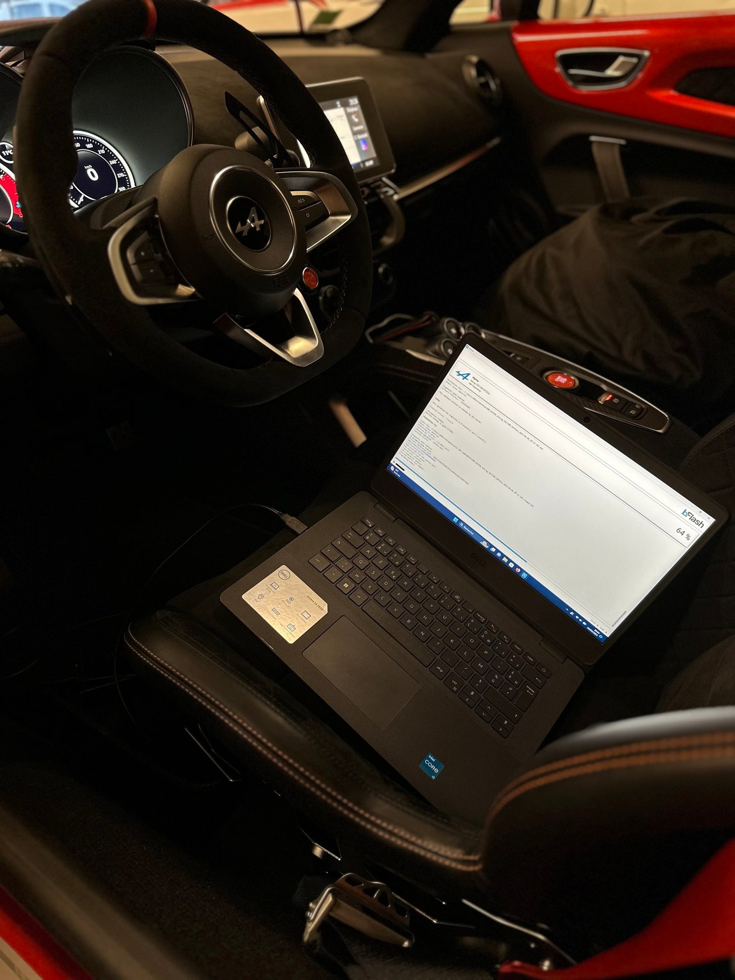 Reprogrammation boite de vitesse Alpine A110