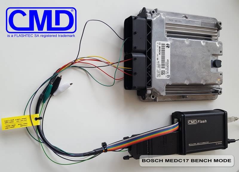 CMDFlash Flashtec – Outil de Reprogrammation ECU & TCU OBD, Bench & Boot